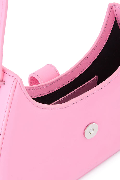 Leena Nappa Gum Pink Mini Crossbody Bag