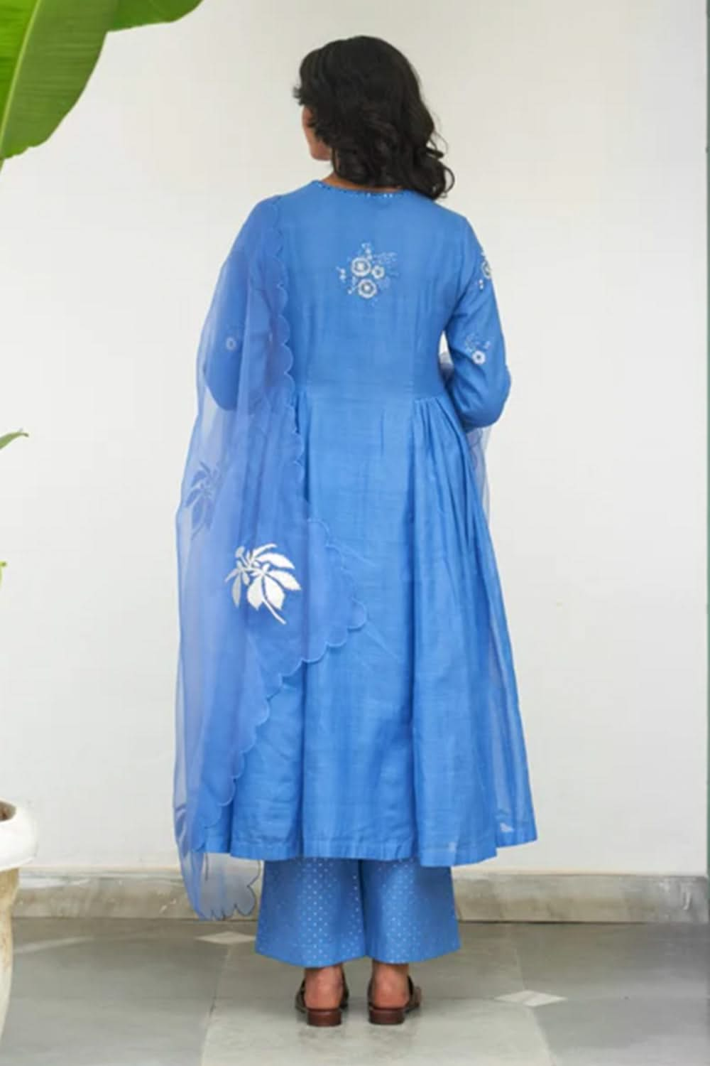 Asmani Sitara Kali Kurta Set