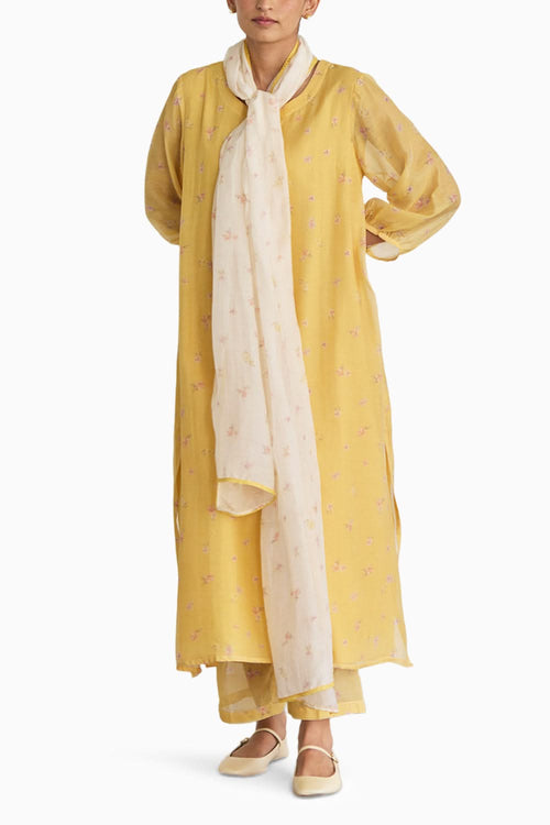 Lemon And Ivory Florrete Set