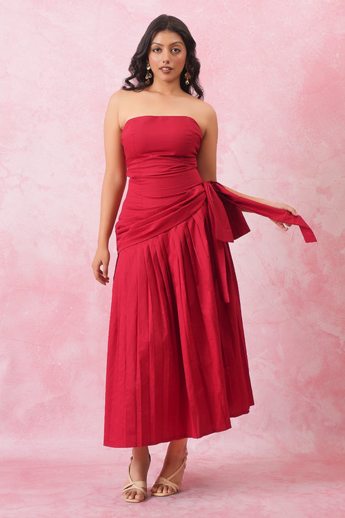 Martini Red Dress