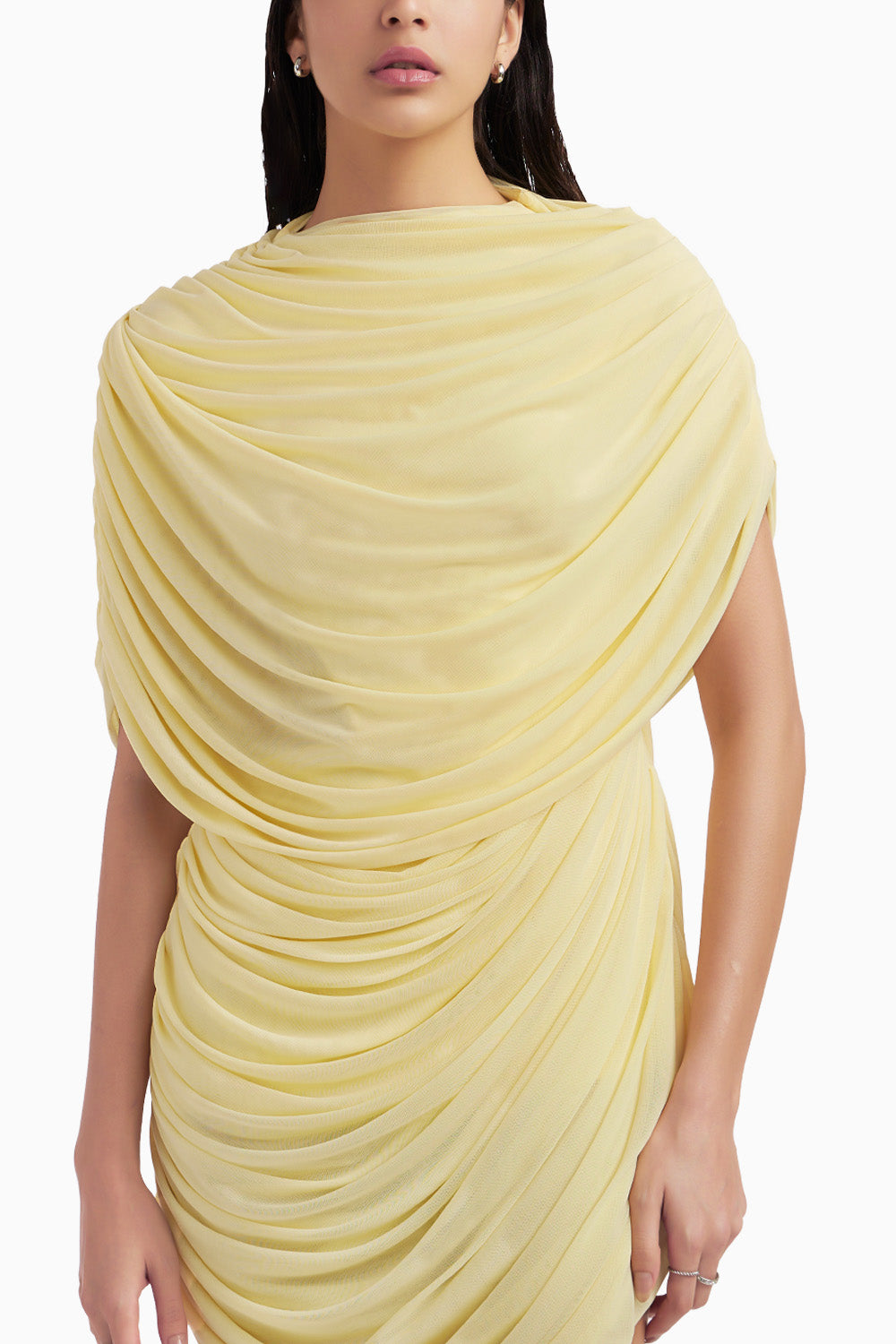 Natalia Butter Yellow Dress