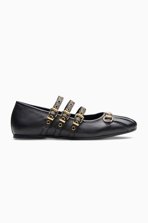 Lucy Black Flats