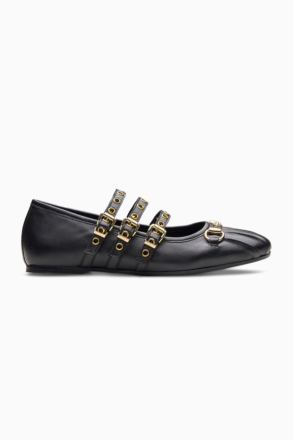 Lucy Black Flats