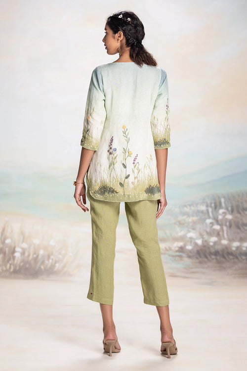 Sunset Blue Landscape Mona Co-ord Set