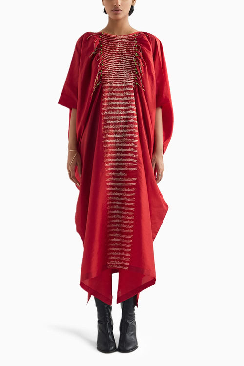 Red Lava Dress