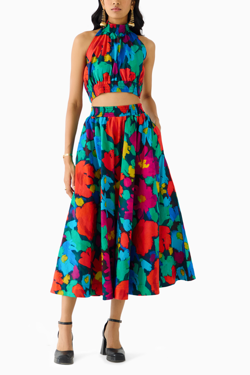 Anima Blouse and Skirt