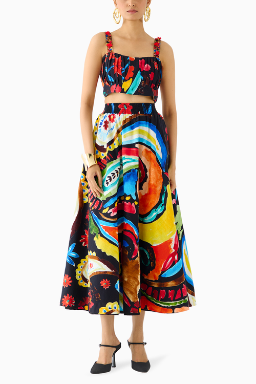 Meadow Bustier and Skirt