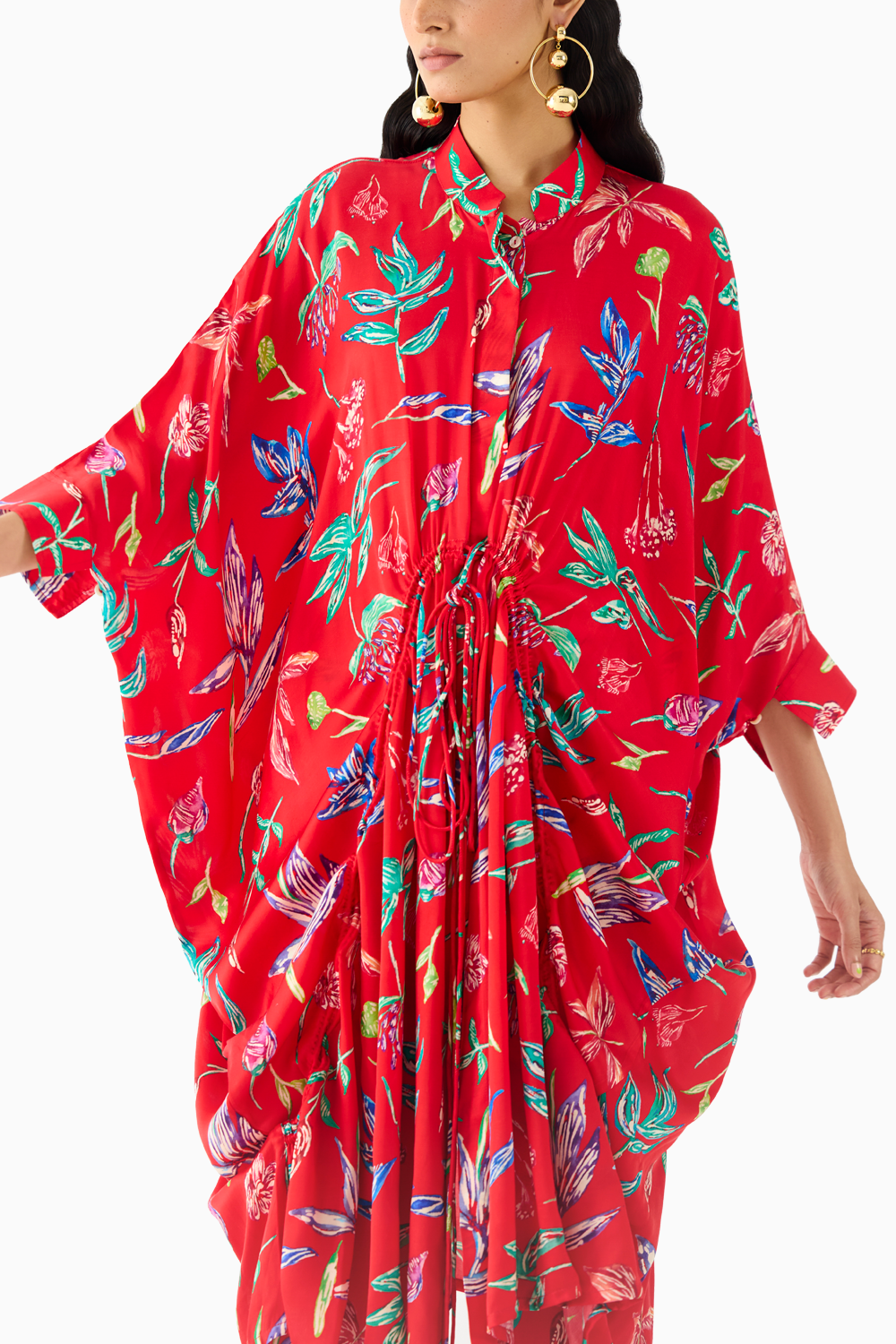 Botanica Drawstring Kimono and Pants