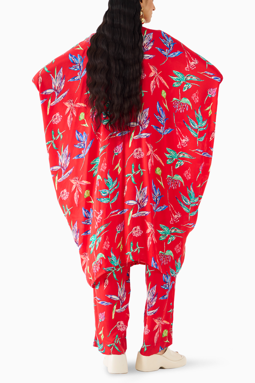 Botanica Drawstring Kimono and Pants