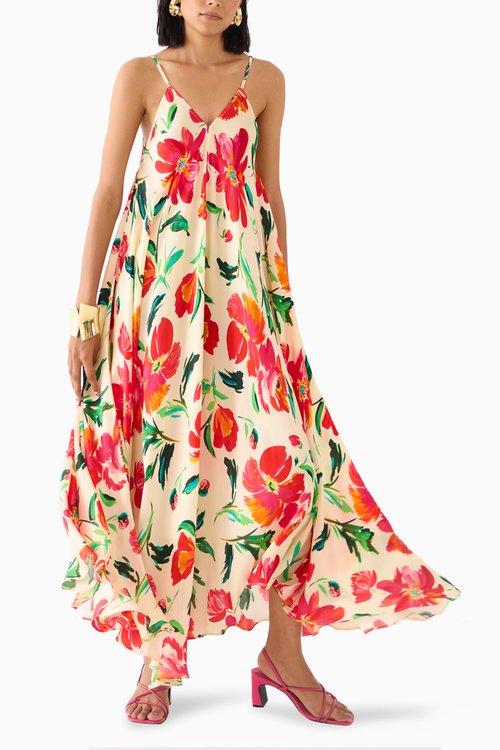 Majorelle Strappy Dress