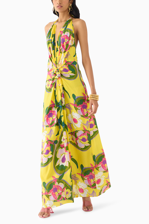 Paisley Center Knot Dress