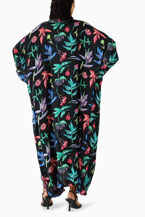 Black Botanica Kaftan