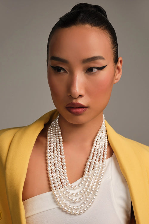 Layered Pearl Necklace