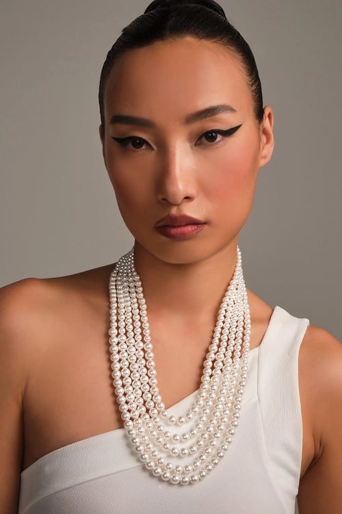 Layered Pearl Necklace