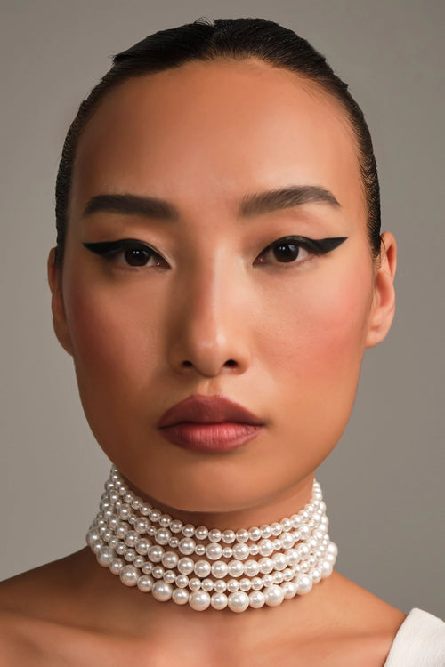 Layered Pearl Choker