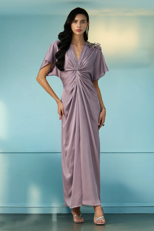Lilac Afterglow Lavender Lily Dress