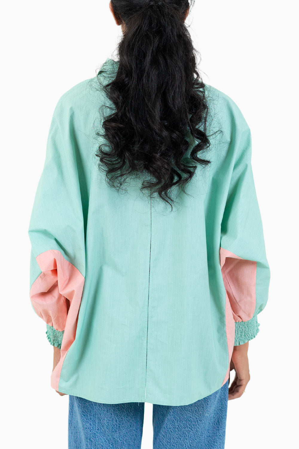 Mint Blue Lily Shirt