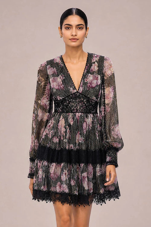 The Noire Rose Dress