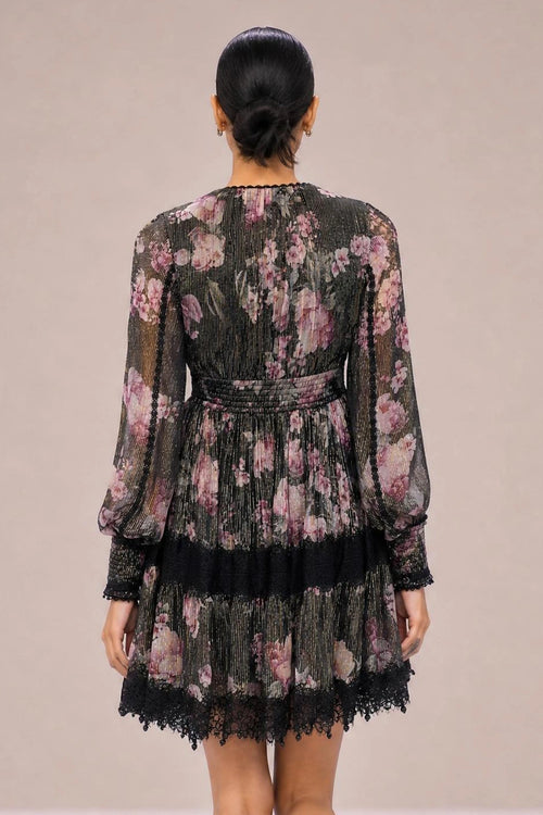 The Noire Rose Dress