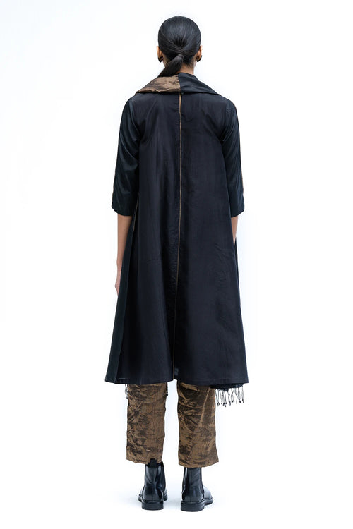 Black Armour Kurta