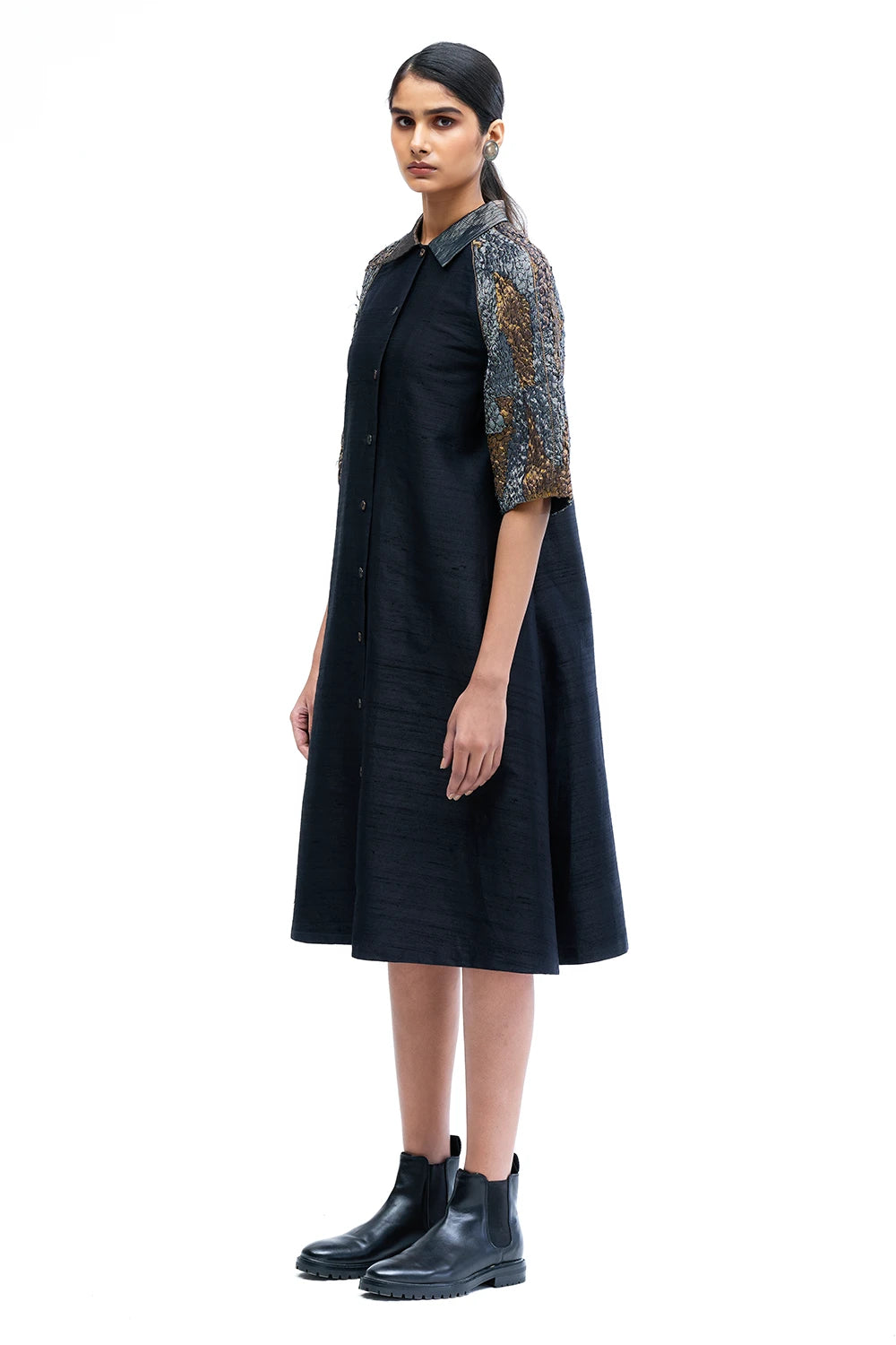 Black Armour Dress