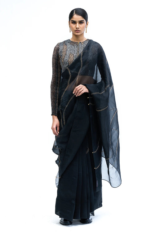 Black Ore Saree