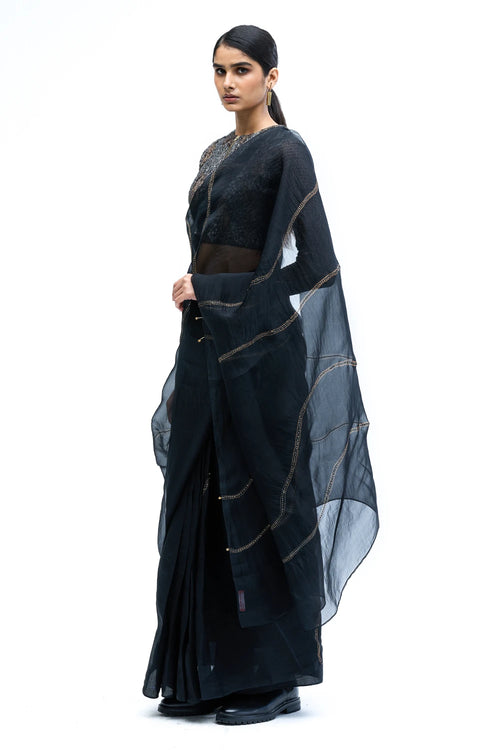 Black Ore Saree