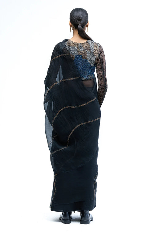 Black Ore Saree