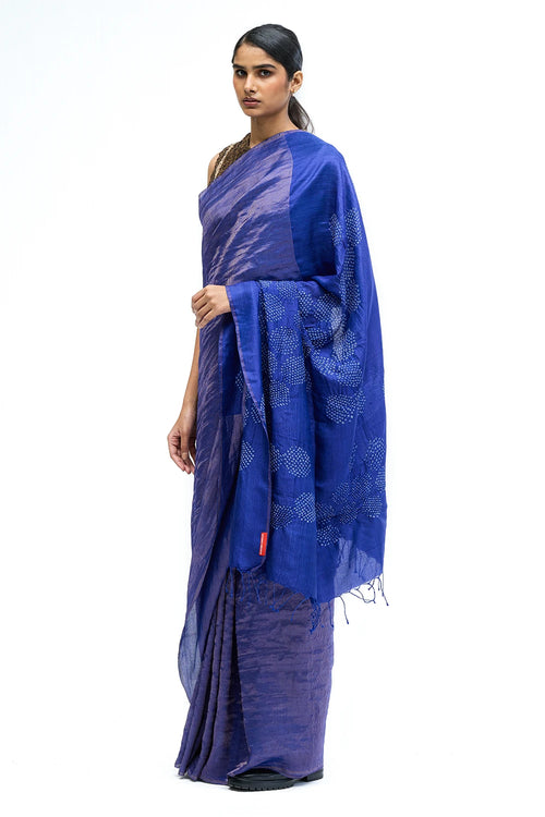 Purple Armour Saree