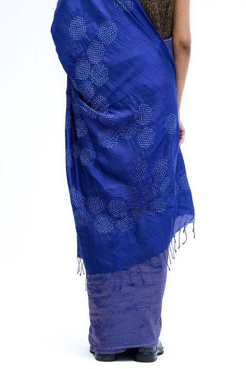 Purple Armour Saree
