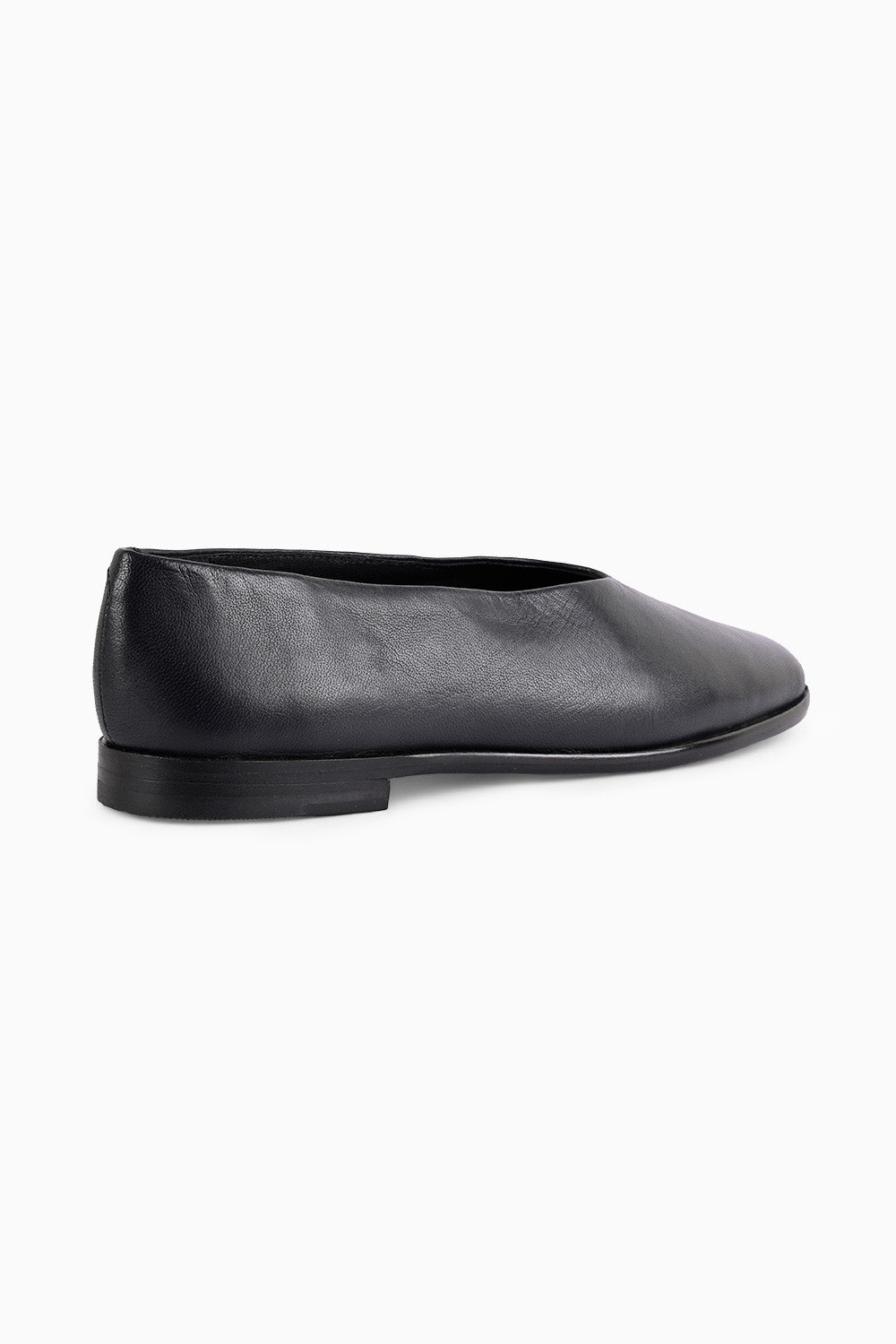 Lucas Black Straight Cut Ballet Flats