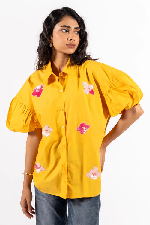 Mustard Yellow Warsaw Shirt