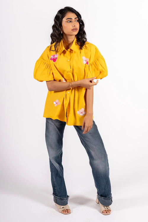 Mustard Yellow Warsaw Shirt