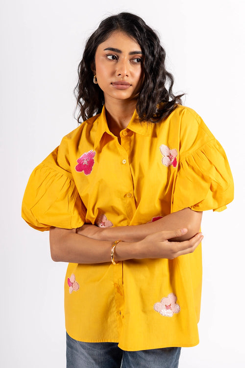 Mustard Yellow Warsaw Shirt
