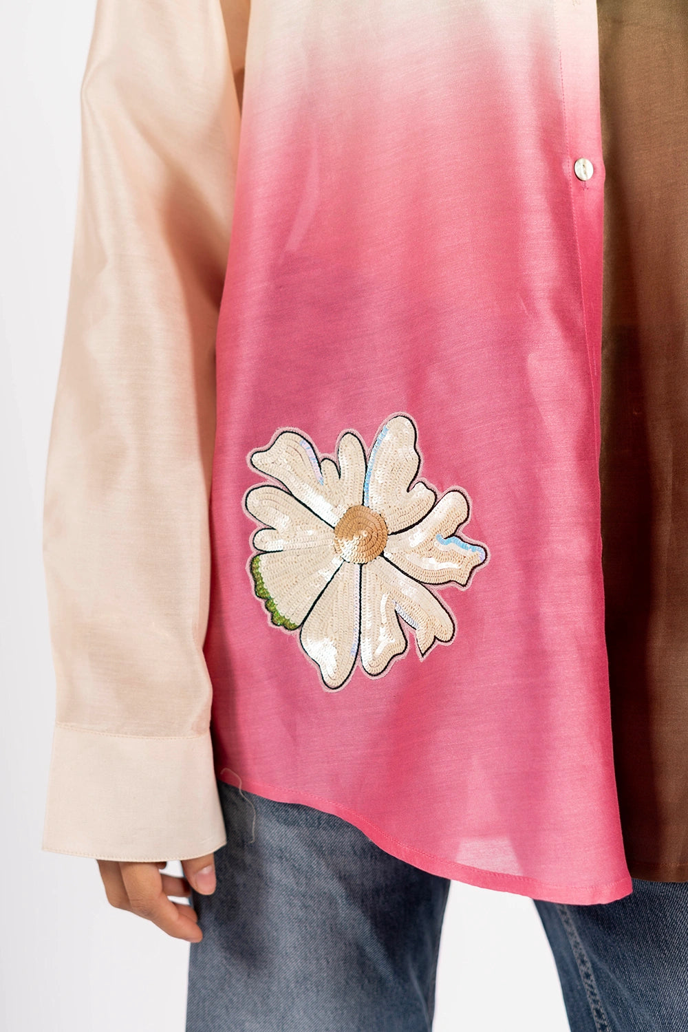 Khakhi Pink Multi Walker Shirt