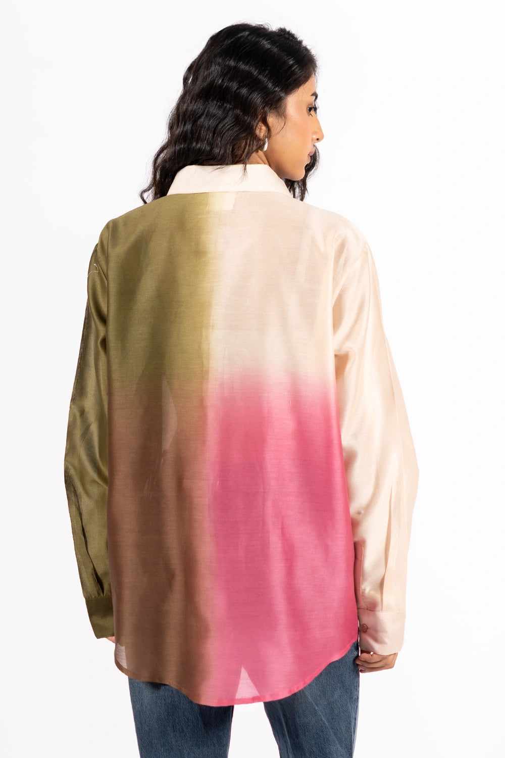 Khakhi Pink Multi Walker Shirt