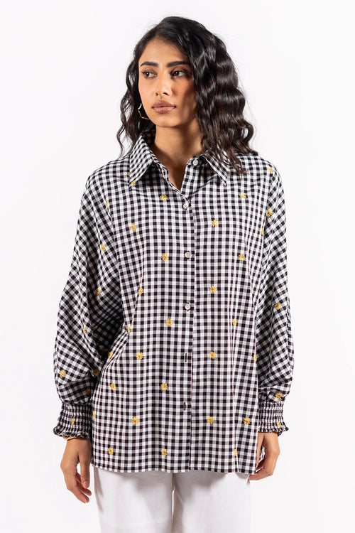 Black Check Lily Shirt