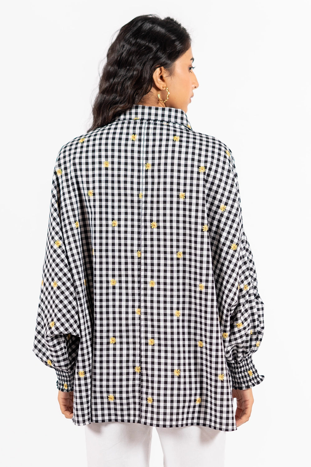 Black Check Lily Shirt