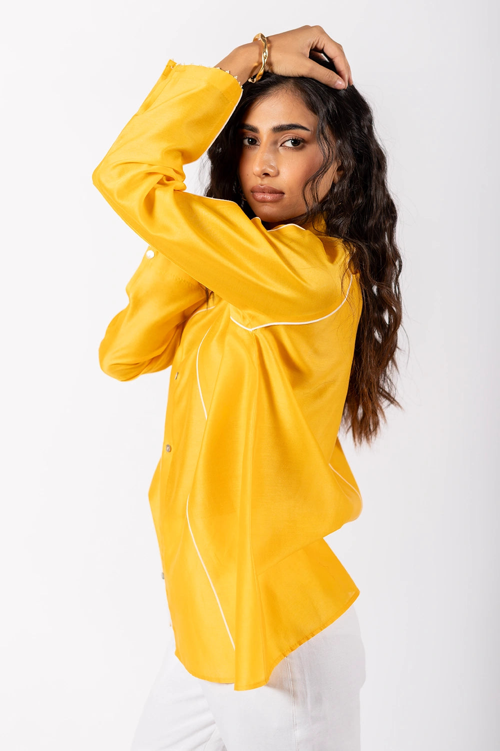 Sunshine Yellow Harper Shirt