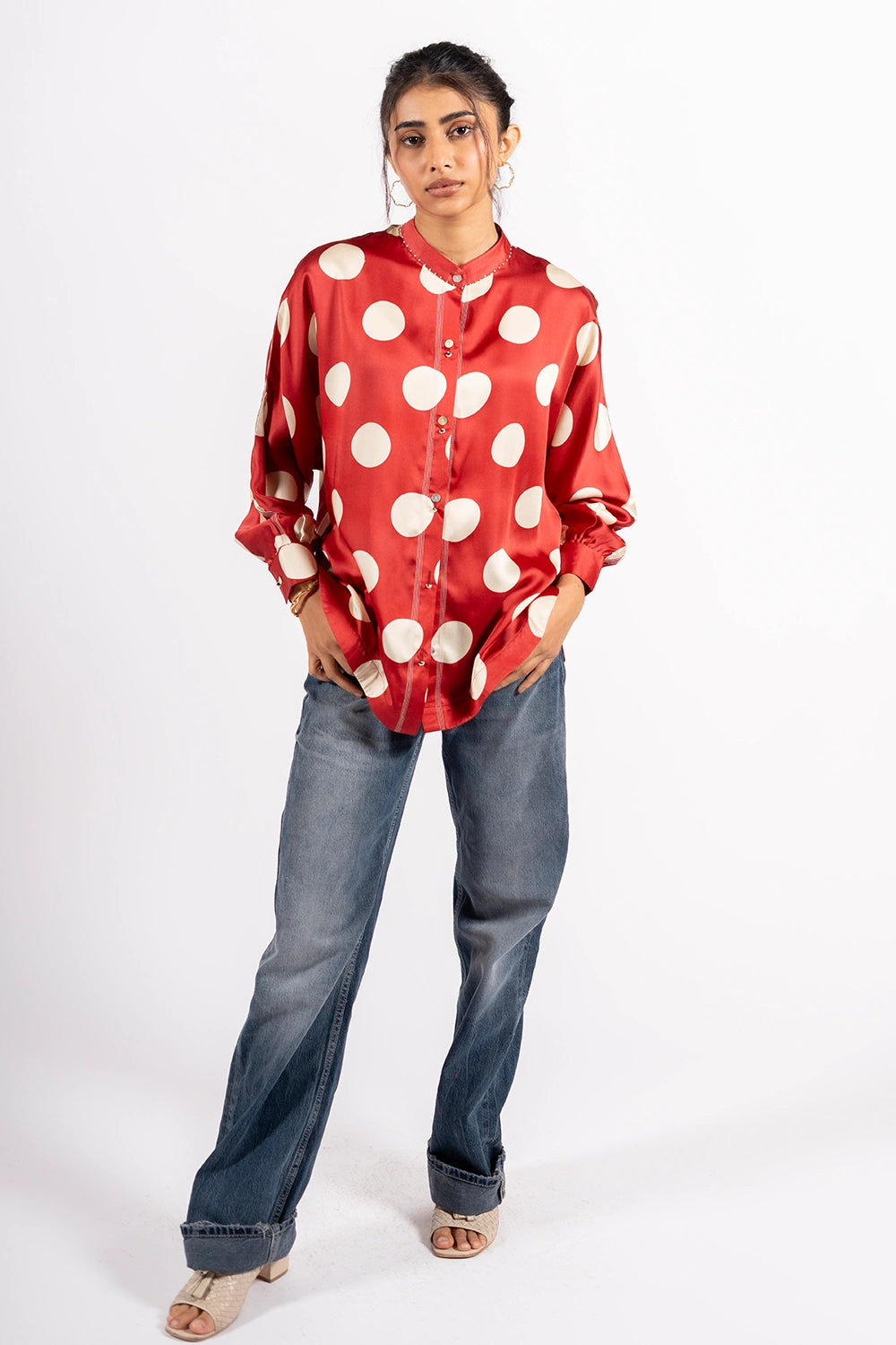 Red Vision Polka Shirt