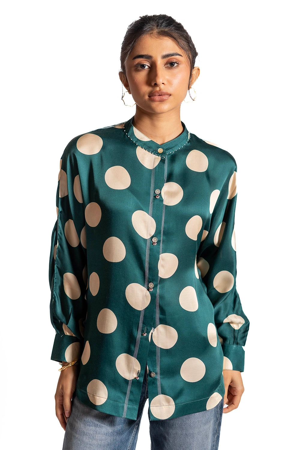 Green Vision Polka Shirt