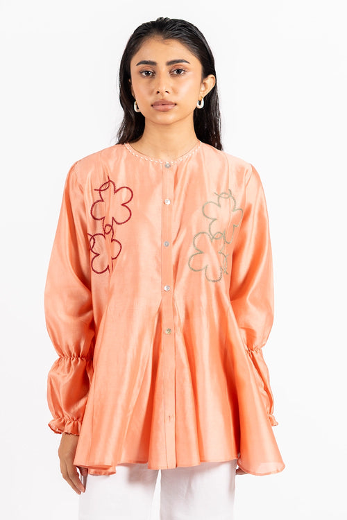 Pastel Peach Torun Shirt