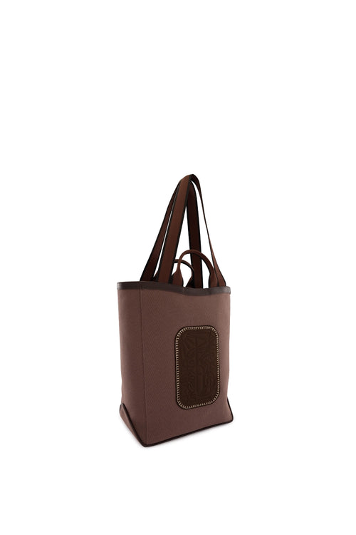 Maison Canvas Cacao Tote Bag