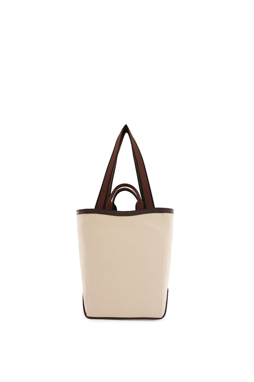 Maison Canvas Sand Cacao Tote Bag