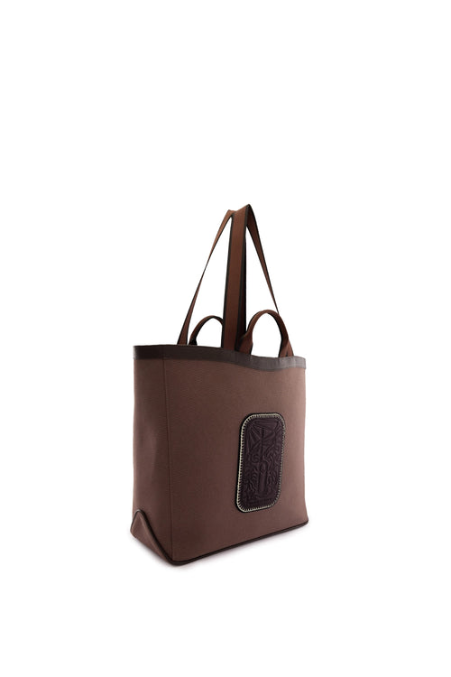Maison Canvas Cacao Large Tote Bag