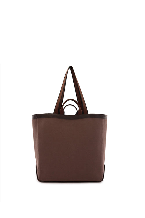 Maison Canvas Cacao Large Tote Bag