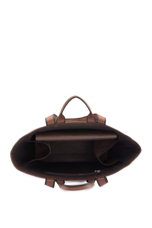 Maison Canvas Cacao Large Tote Bag