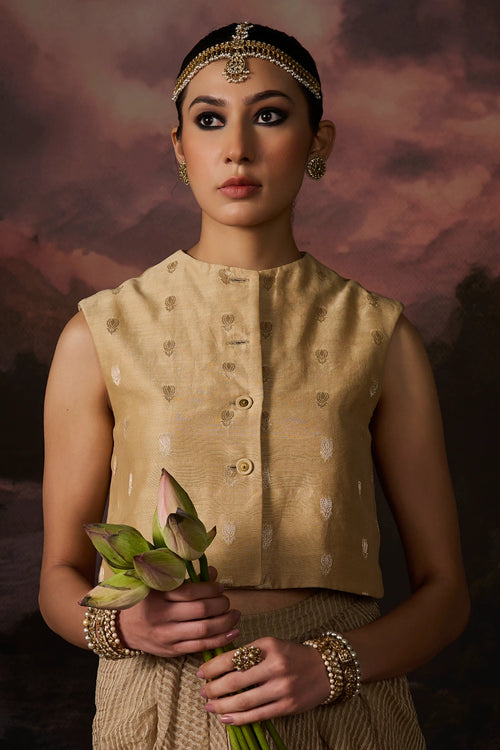 Malik Gold Vest