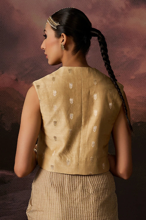 Malik Gold Vest
