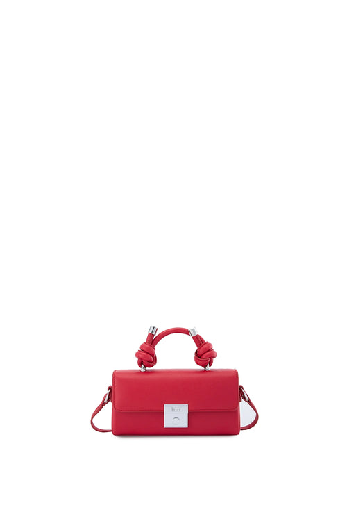 Mary Soft Saffiano Red Micro Bag
